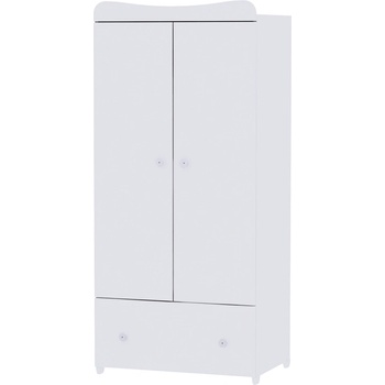 Lorelli Детски двукрилен гардероб Lorelli - EXCLUSIVE, бял (10170120024)