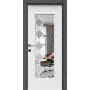 VarioDor Интериорна врата DF_VP06 white & black (цена без монтаж)