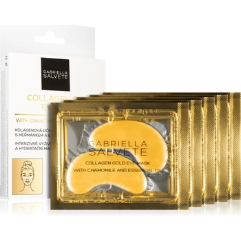 Gabriella Salvete Eye Mask Collagen Gold околоочна маска против отоци и тъмни кръгове с колаген 5x2 бр