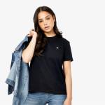 Jack Wills Тениска Jack Wills Endmoor Boyfriend T-Shirt - Black
