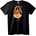 NOONEBRAND Тениска Goku върху облак аниме - 3XL, Black