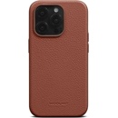 Woolnut Leather Case for iPhone 15 Pro - Cognac