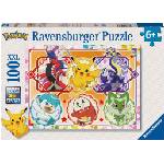 Ravensburger Пъзел Ravensburger от 100 XXL части - Pokemon: Легендите Скарлет и Вайлет (12001075) - ozone