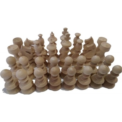 Magic Puzzle Box Направи си сам нов комплект дървени фигури за шах без боя нелакиран небоядисан (_139576204)