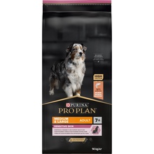 Purina Pro Plan Medium & Large Adult 7+ Sensitive Skin losos 14 kg