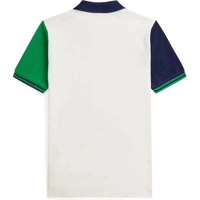 Детска памучна тениска с яка Polo Ralph Lauren (323A95790001)