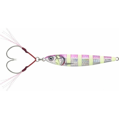 Savage Gear Pilker 3D Anchovy Jig Pink Zebra Glow 11 cm 80 g