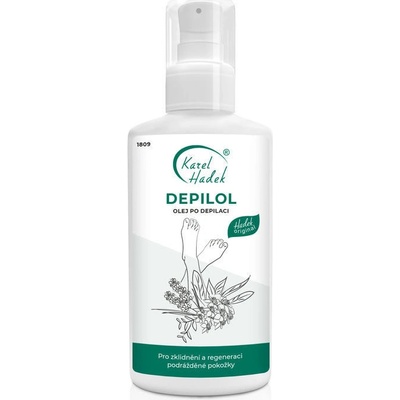 Karel Hadek DEPILOL Olej po depilaci zklidňující 100 ml