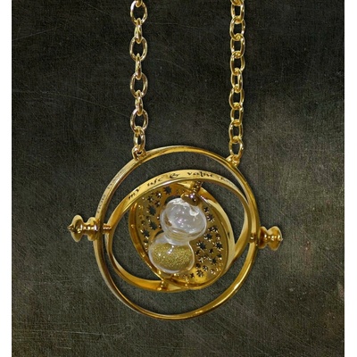 Noble Collection Hermionin obraceč času pozlacený Harry Potter