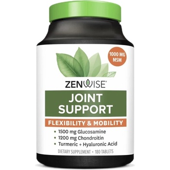 Zenwise Joint Support | with Glucosamine, Turmeric & Hyaluronic Acid [180 Таблетки]