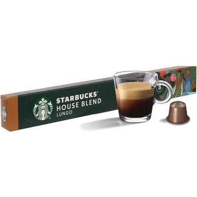 Starbucks House Blend Lungo kompatibilná s Nespresso 10 kapsule