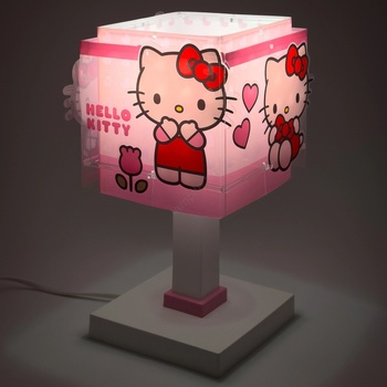 Dalber 73261 - LED детска лампа HELLO KITTY 1xG4/4W/230V розова (PI672)