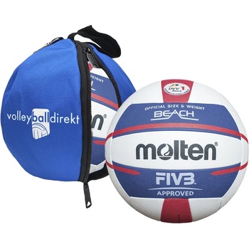 Molten Топка Molten VD Beachstar Bundle - Ballbag V5B5000 vb55000-bs10004-07-5 Размер 5