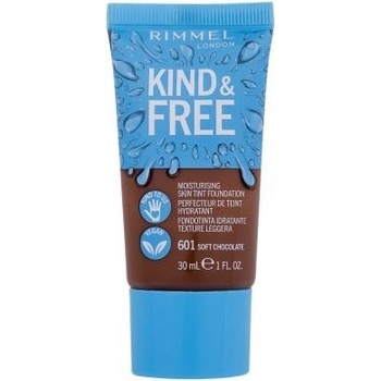 Rimmel London Kind & Free Skin Tint Foundation hydratačný make-up 601 soft chocolate 30 ml