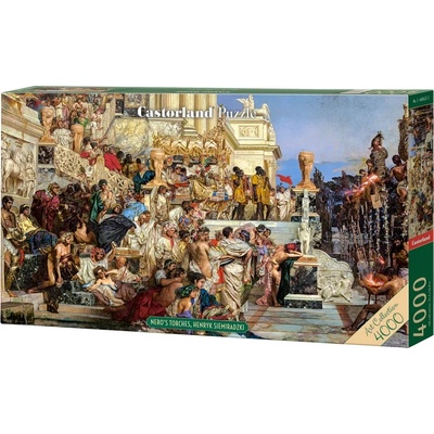 Castorland - Puzzle Siemiradzki: Nero's Torches - 4 000 piese