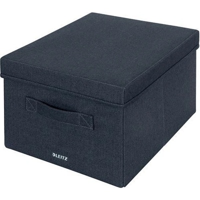 Leitz úložný box Fabric M sivá