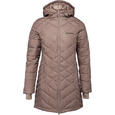 Columbia Heavenly Hooded Long hnedá