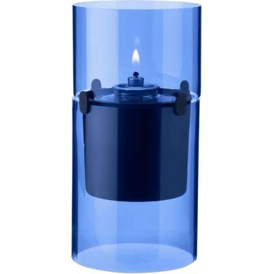 Svícen na čajovou svíčku LUCIE 17,5 cm, azurová, Stelton