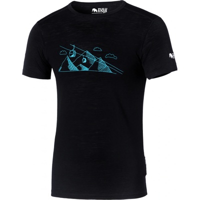 Zulu merino 160 Short Cabelway Comfy černá – Zboží Dáma