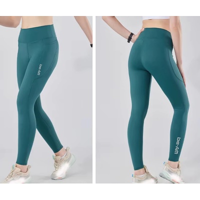 be-AM RUN Sportovní legíny kapsou