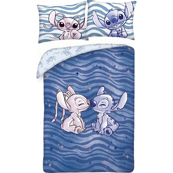 Halantex Детски спален комплект Halantex - Stitch And Angel (LS-5494BL)