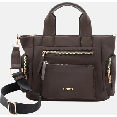 L.Credi Odeta Handbag Chocolate 8L
