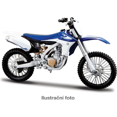 Maisto Model motocyklu Yamaha YZ450F modrá 1:12