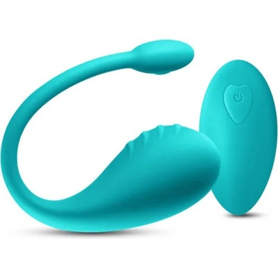 NS Novelties Комбинирано Вибро яйце и стимулатор за двойки "INYA VENUS TEAL" 20 см. Wireless