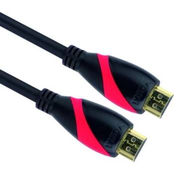 VCOM Кабел VCom CG525-v2.0, от HDMI(м) към HDMI(м), 15m, поддръжка на 4K, позлатени конектори, черен