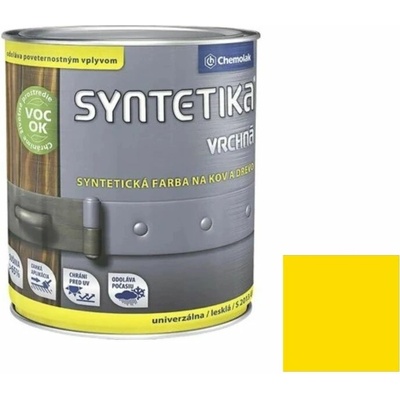Chemolak Syntetika S 2013 vrchná farba žltá/6200 0,6 l