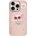 Nimmy Калъф Nimmy Glasses Cool Cat MagSafe за iPhone 16 Pro - розов (6971080310690)