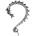 Alchemy gothic Маншет за уши alchemy gothic - Йормунганд - e436