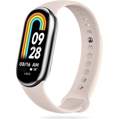 Силиконова каишка за Xiaomi Smart Band 8 / 9 / NFC от Tech-Protect IconBand - Бежова (9490713935002)