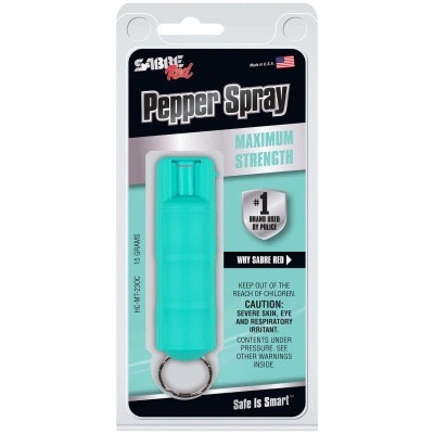 Sabre Red Pepřový sprej Mint Flip Top Hard case key ring 15g