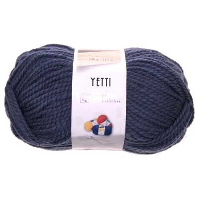 Vlnap příze Yetti_56510 tmavá šedomodrá
