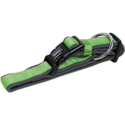 Nobby Нашийник за куче nobby classic preno, найлон с неопренова подплата, дебелина 15-20 мм, дължина 20-30 см - зелен/сив, Германия - 80520-39
