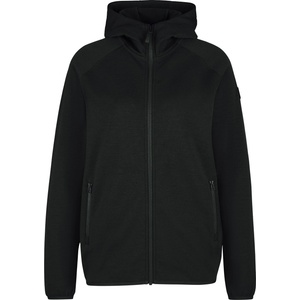 Stoic Дамско вълнено яке Stoic Women's MerinoFleece335 MMXX. Lulea Zip Hoody Fleece jacket - Black (105-5559-0312)