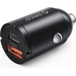 ORICO MiniRing 30W 1A1C Метално зарядно за кола с дръжка (ORICO-MR-30-1A1C)
