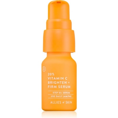 ALLIES OF SKIN Vitamin C Brighten + Firm Serum стягащ серум за озаряване на лицето 8ml