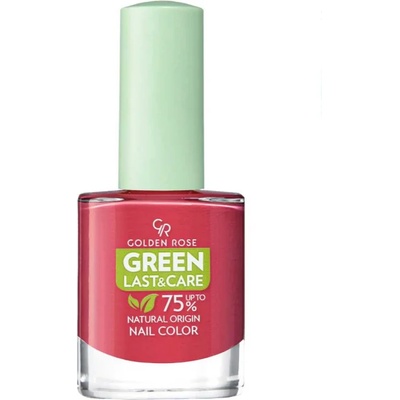 Golden Rose Green Last&Care Nail Color-123-Веган лак за нокти (GR-PB-123)