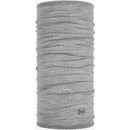 Buff merino wool lightweight solid light grey