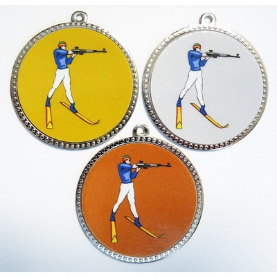 Biatlon medaile D75-L342