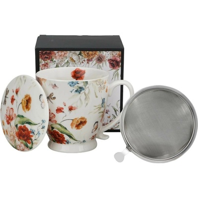 DUO PORCELAIN Hrnek s čajovým sítkem 967484