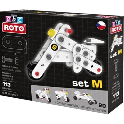 Efko Stavebnica Roto ABC Kola Motorky set M