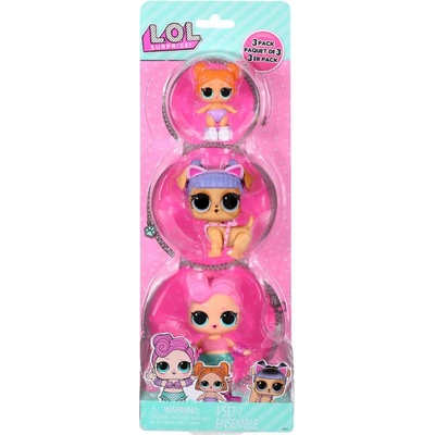 MGA L.O.L. Surprise 3pack Zvieratko a Bábätko
