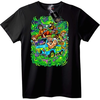 NOONEBRAND Тениска Scooby-Doo Мистериозната Машина - XS, White