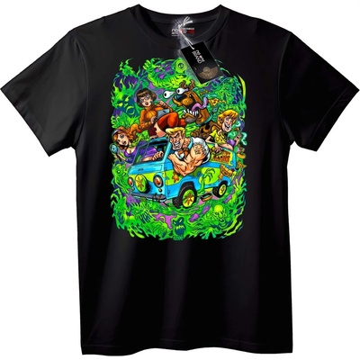 NOONEBRAND Тениска Scooby-Doo Мистериозната Машина - XS, White