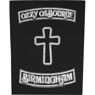 nášivka veľká OZZY OSBOURNE - BIRMINGHAM - RAZAMATAZ - BP1343
