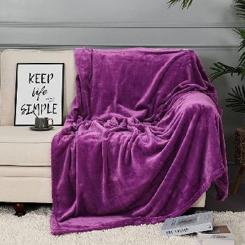 Image 1 of ОДЕЯЛО МИКРОФИБЪР ХИТ 200x210см ЛИЛА (OD9010_200/210)
