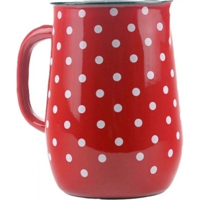 PRYMUS AGD Smaltovaný džbán ø 11.5 cm - 2.5 l červený - 00000-0000131A